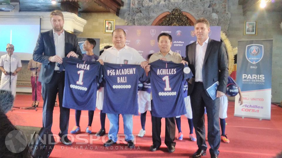 Peresmian Paris Saint-Germain (PSG) Academy. Copyright: &copy; Ian Setiawan/INDOSPORT